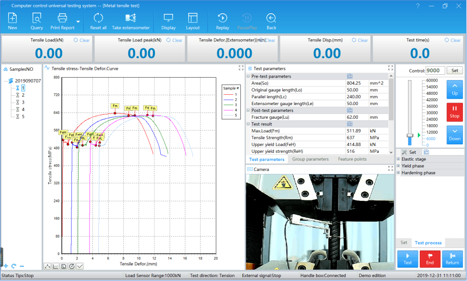 гидравлическая универсальная тестирование