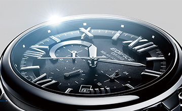 Сапфировые часы стеклянные твердости теста