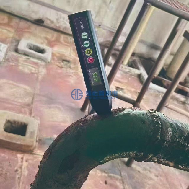 Электромагнитный акустический ультразвуковой толщиномер с измерением толщины зонда ЭМАТ