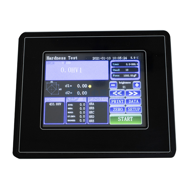 Измеритель твердости Vickers Software Digital Micro с ручной турелью eVIck-1MTS