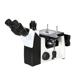 Тринокулар перевернул металлографический микроскоп с галоидной лампой 50С - 500С 6В30В