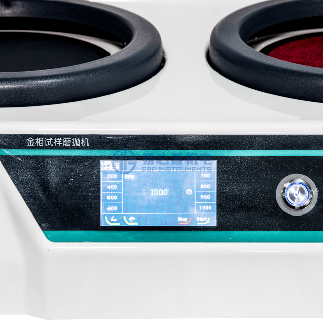 Машина полировщика точильщика образца 2 дисков Китая металлографическая с низкой ценой