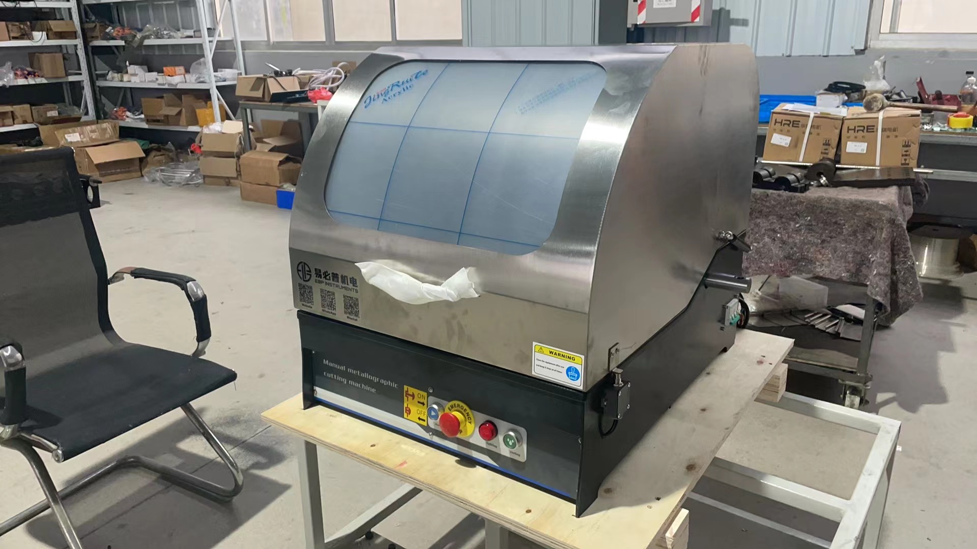 Мануальная металлографическая образец абразив