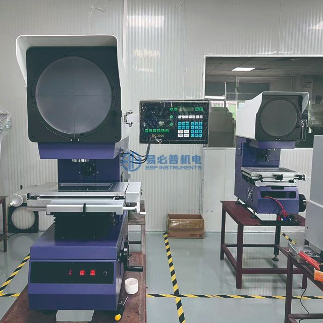 Вертикальный оптический компаратор Проектор профиля машины с цифровым считыванием EYP-150/200/250