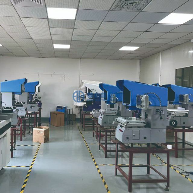 Вертикальный оптический компаратор Проектор профиля машины с цифровым считыванием EYP-150/200/250