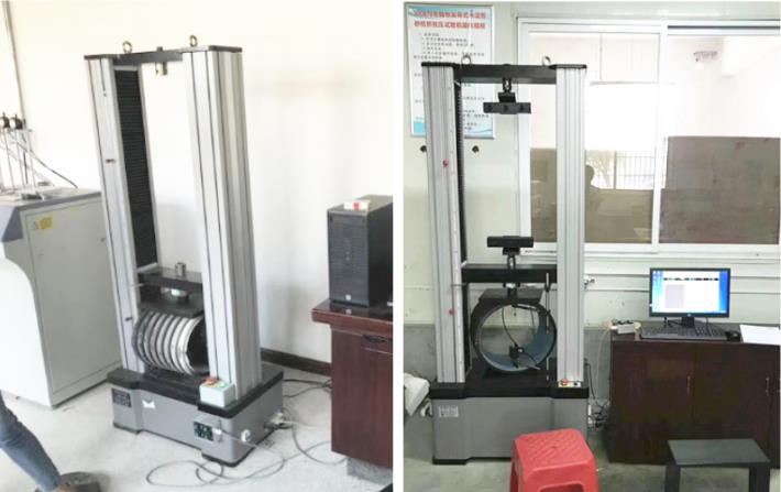 Технологическая машина для жесткости трубы