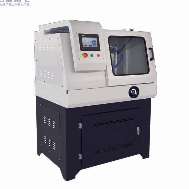 Металлургические лаборатории используют автомат для резки металлографических образцов Cutter CM-100YZ