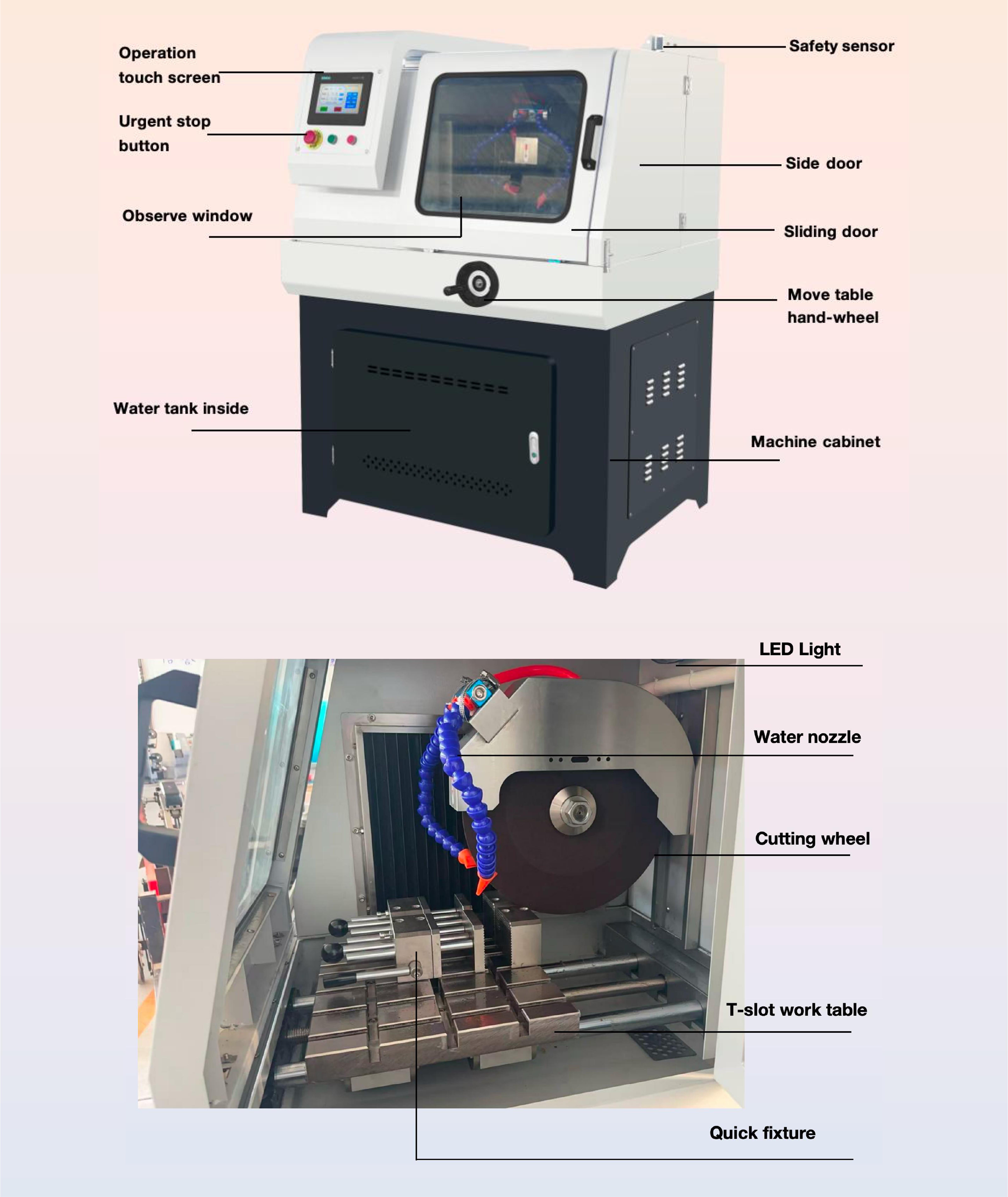 Металлографическая режущая машина
